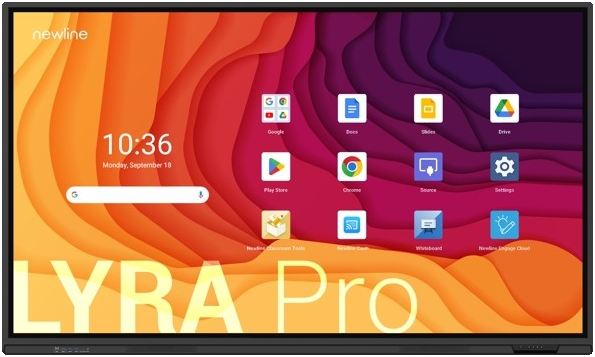 Newline Lyra Pro 75 monitor interaktywny 75 cali dla szkół