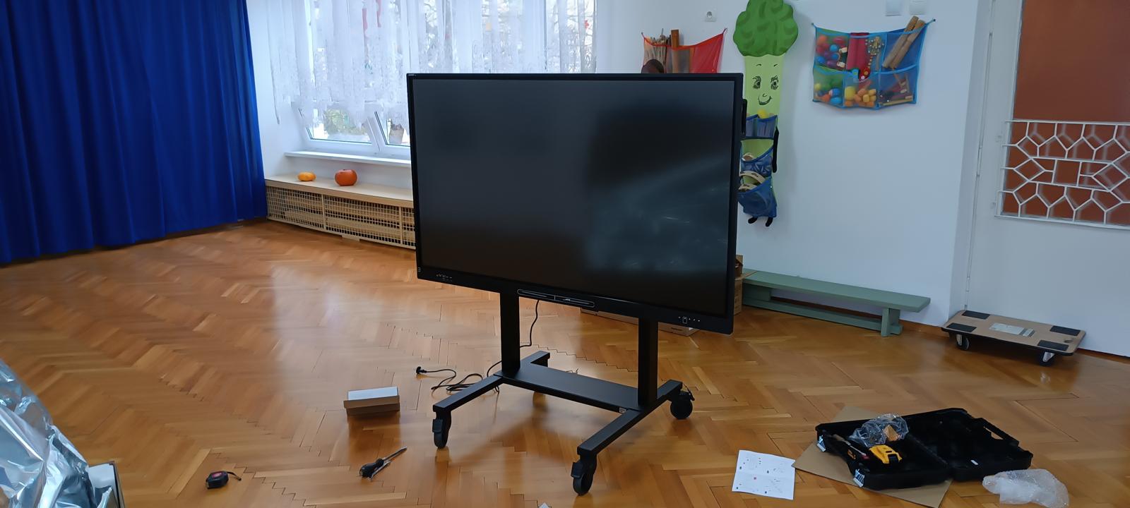 Monitor interaktywny – przedszkole Wrocław